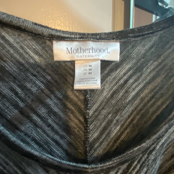 🌺 3/$15 3/4 Sleeve Heathered Maternity Top - Picture 2 of 2